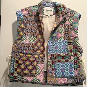 &Merci Colorful Patterned Women's Vest